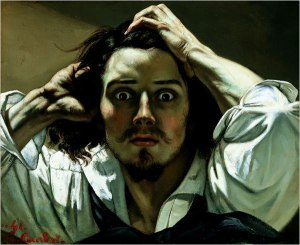 Gustave Courbet “Desperate Man (Self Portrait)” 1843 